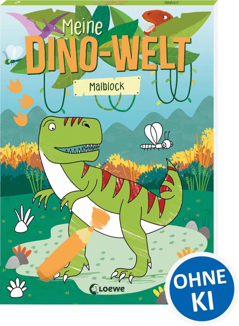 Meine Dino-Welt - Malblock - 