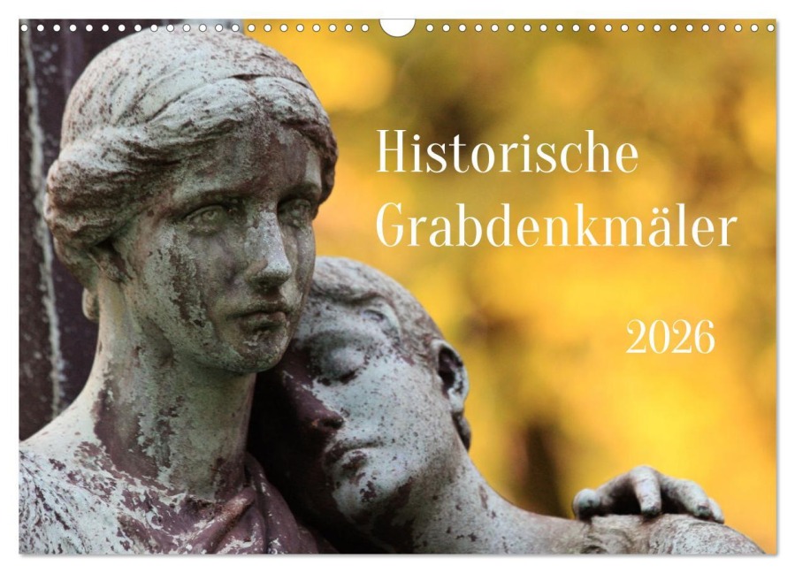 Alte Grabdenkmäler (Wandkalender 2026 DIN A3 quer), CALVENDO Monatskalender - Friederich Eichmann