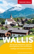 Cover-Bild zum Titel 'TRESCHER Reiseführer Wallis' von 'Natascha Thoma, Isa Ducke'