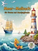 Cover-Bild zum Titel 'Meer-Malbuch für Piraten und Meerjungfrauen' von 'Nanja Holland'