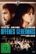 Cover-Bild zum Titel 'Offenes Geheimnis' von 'Asghar Farhadi, Alberto Iglesias'