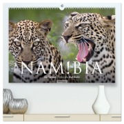 Cover-Bild zum Titel 'Namibia - Die Tierwelt (hochwertiger Premium Wandkalender 2027 DIN A2 quer), Kunstdruck in Hochglanz' von 'Olaf Bruhn'