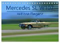 Mercedes SL W107 - zeitlose Eleganz (Tischkalender 2024 DIN A5 quer), CALVENDO Monatskalender - Ingo Laue