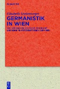 Cover-Bild zum Titel 'Germanistik in Wien' von 'Elisabeth Grabenweger'