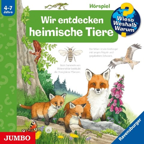 Wir entdecken heimische Tiere [Wieso? Weshalb? Warum? Folge 71] - Anne Ebert, Patricia Mennen