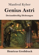 Cover-Bild zum Titel 'Genius Astri (Großdruck)' von 'Manfred Kyber'