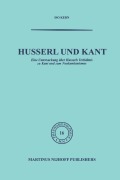 Cover-Bild zum Titel 'Husserl und Kant' von 'Kern'