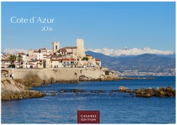 Cover-Bild zum Titel 'Cote dÁzur Kalender 2026 - Wandkalender | Fotokalender Frankreich 50x35cm Grosses Format - Atemberaubende Bilder der Côte d'Azur.' von ''