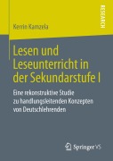 Cover-Bild zum Titel 'Lesen und Leseunterricht in der Sekundarstufe I' von 'Kerrin Kamzela'