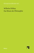 Cover-Bild zum Titel 'Das Wesen der Philosophie' von 'Wilhelm Dilthey'
