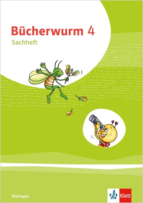 Bücherwurm Sachunterricht 4. Arbeitsheft mit Reisefibel Klasse 4. Ausgabe für Thüringen ab 2019 - 