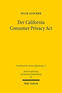 Der California Consumer Privacy Act - Felix Glocker