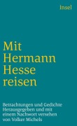 Cover-Bild zum Titel 'Mit Hermann Hesse reisen' von 'Hermann Hesse'