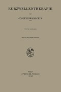 Cover-Bild zum Titel 'Kurzwellentherapie' von 'Josef Kowarschik'