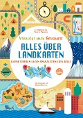 Cover-Bild zum Titel 'Alles über Landkarten. Lerne Karten lesen und zeichne die Welt (Verrückt nach Geographie)' von 'Paola Misesti'