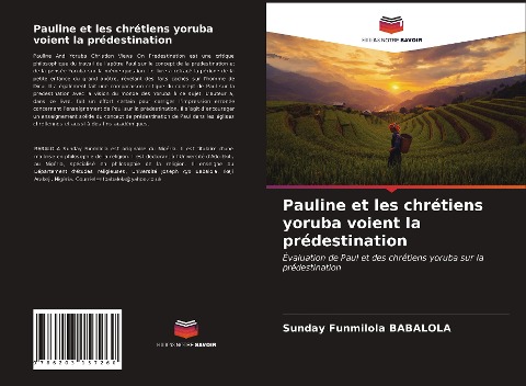 Pauline et les chrétiens yoruba voient la prédestination - Sunday Funmilola Babalola