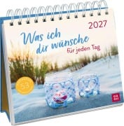 Cover-Bild zum Titel 'Postkartenkalender 2027: Was ich dir wünsche für jeden Tag' von ''