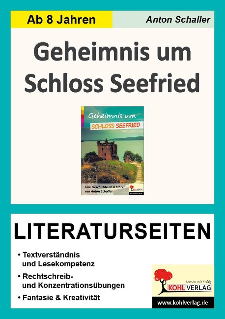 Geheimnis um Schloss Seefried - Literaturseiten - Anton Schaller