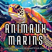 Cover-Bild zum Titel 'Animaux marins' von 'Watercolor Books'