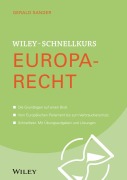 Cover-Bild zum Titel 'Wiley-Schnellkurs Europarecht' von 'Gerald Sander'