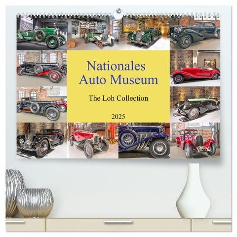 Nationales Auto Museum, The Loh Collection (hochwertiger Premium Wandkalender 2025 DIN A2 quer), Kunstdruck in Hochglanz - Bodo-Schmidt-Photography Bodo-Schmidt-Photography