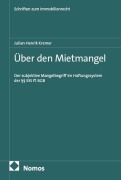 Cover-Bild zum Titel 'Über den Mietmangel' von 'Julian Henrik Kremer'