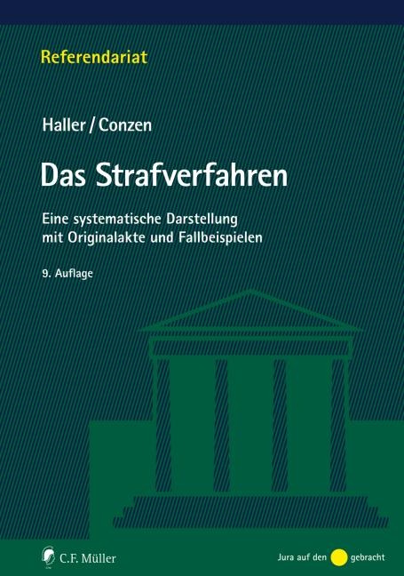 Das Strafverfahren - Klaus Haller, Klaus Conzen