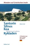 Cover-Bild zum Titel 'Santorin, Sifnos, Kéa, Westliche & Südliche Kykladen' von 'Dieter Graf'
