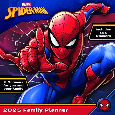 Spider-Man 2025 30X30 Familienplaner - 