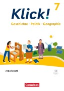 Cover-Bild zum Titel 'Klick!  7. Schuljahr - Geschichte Politik Geographie - Fachhefte für alle Bundesländer - Ausgabe ab 2024 - Arbeitsheft mit digitalen Medien' von ''