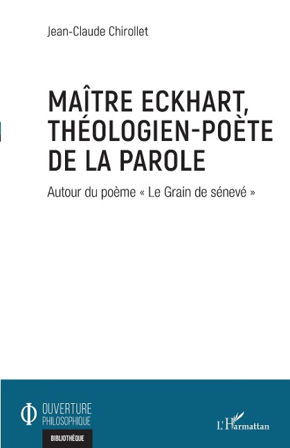 Maître Eckhart, théologien-poète de la parole - Chirollet
