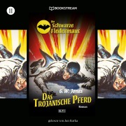Cover-Bild zum Titel 'Die Schwarze Fledermaus, Folge 11: Das trojanische Pferd' von 'G. W. Jones'