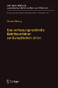 Cover-Bild zum Titel 'Das verfassungsrechtliche Beitrittsverfahren zur Europäischen Union' von 'Michael Rötting'