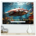Futuristische U-Boote (hochwertiger Premium Wandkalender 2025 DIN A2 quer), Kunstdruck in Hochglanz - Cathrin Illgen