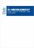 Cover-Bild zum Titel 'EU-Immobilienrecht' von 'Manfred König'