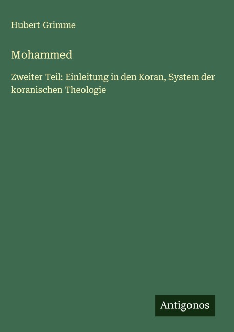 Mohammed - Hubert Grimme