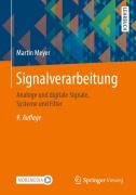 Cover-Bild zum Titel 'Signalverarbeitung' von 'Martin Meyer'