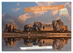 Cover-Bild zum Titel 'Wilde Bretagne (Wandkalender 2026 DIN A2 quer), CALVENDO Monatskalender' von 'Charles Schrader'