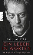 Cover-Bild zum Titel 'Ein Leben in Worten' von 'Paul Auster, Inge Birgitte Siegumfeldt'