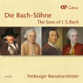 Cover-Bild zum Titel 'Die Bach-Söhne-Sinfonien & Konzerte' von 'Goltz/Freiburger Barockorchester'