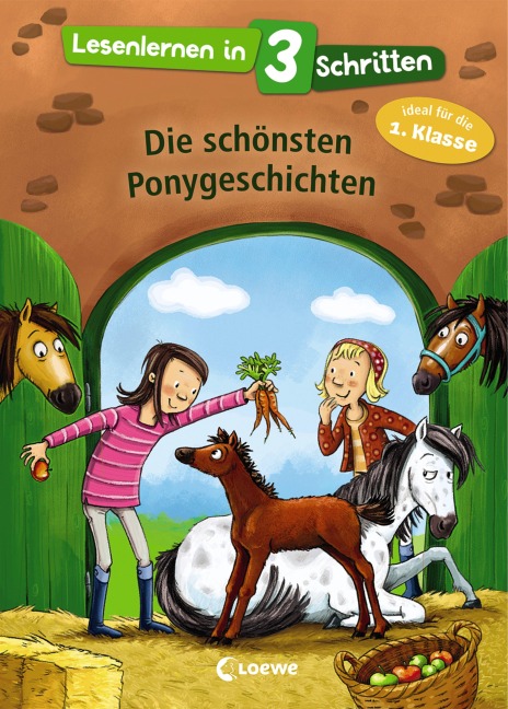 Lesenlernen in 3 Schritten - Die schönsten Ponygeschichten - 