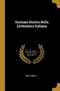 Giornale Storico Della Letteratura Italiana - Anonymous