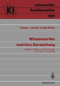 Cover-Bild zum Titel 'Wissensarten und ihre Darstellung' von ''