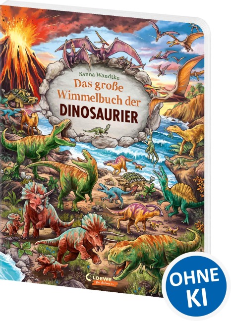Das große Wimmelbuch der Dinosaurier - 