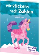 Cover-Bild zum Titel 'Wir stickern nach Zahlen - Einhörner' von ''