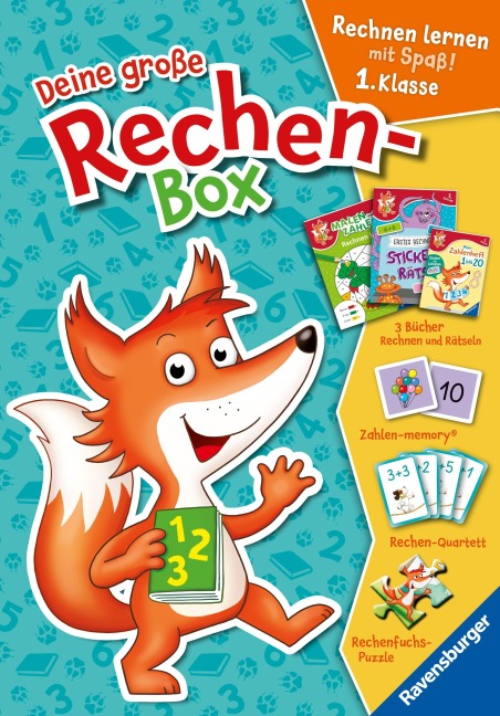 Deine große Rechen-Box 1.Klasse - Kirstin Jebautzke