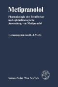 Cover-Bild zum Titel 'Metipranolol' von ''