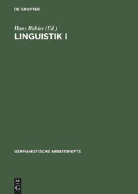 Linguistik I - 