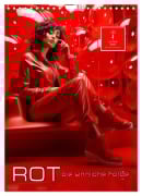 Cover-Bild zum Titel 'Rot, die sinnliche Farbe (Wandkalender 2026 DIN A4 hoch), CALVENDO Monatskalender' von 'Peter Roder'