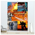 Feuerwehr - selbstloser Dienst weltweit (hochwertiger Premium Wandkalender 2025 DIN A2 hoch), Kunstdruck in Hochglanz - Peter Roder